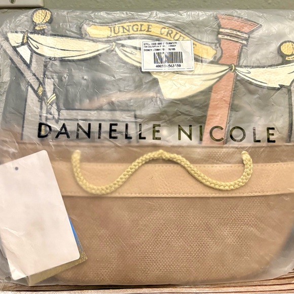 Danielle Nicole Jungle Cruise Crossbody Bag - Tan and Yellow - Picture 1 of 10